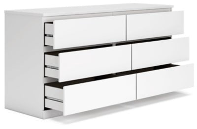 Onita Dresser - White Dresser modern furniture Contempo Furniture