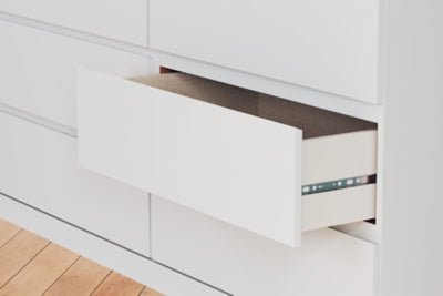 Onita Dresser - White Dresser modern furniture Contempo Furniture