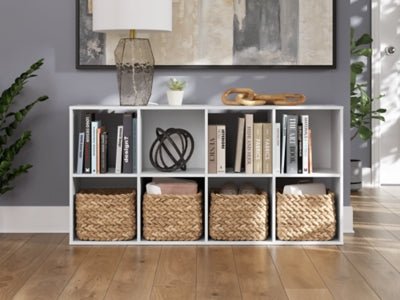 Onita Eight Cube Organizer - White Cube Organizers modern furniture Contempo Furniture