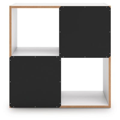 Onita Four Cube Organizer - White Cube Organizers modern furniture Contempo Furniture