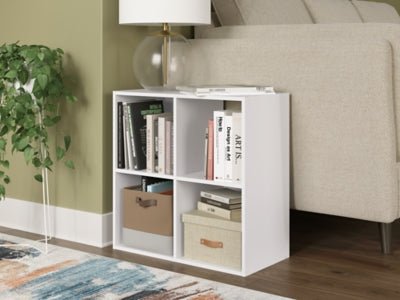Onita Four Cube Organizer - White Cube Organizers modern furniture Contempo Furniture