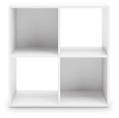 Onita Four Cube Organizer - White Cube Organizers modern furniture Contempo Furniture