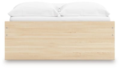 Onita Full Platform Bed - Light Brown Platform Bed modern furniture Contempo Furniture