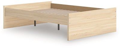 Onita Full Platform Bed - Light Brown Platform Bed modern furniture Contempo Furniture