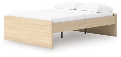 Onita Full Platform Bed - Light Brown Platform Bed modern furniture Contempo Furniture