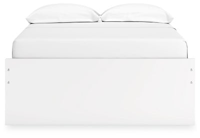 Onita Full Platform Bed - White Platform Bed modern furniture Contempo Furniture