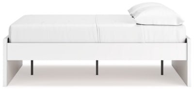 Onita Full Platform Bed - White Platform Bed modern furniture Contempo Furniture