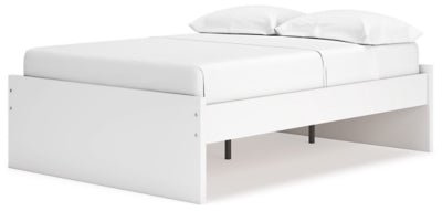 Onita Full Platform Bed - White Platform Bed modern furniture Contempo Furniture