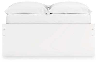 Onita Full Platform Bed - White Platform Bed modern furniture Contempo Furniture