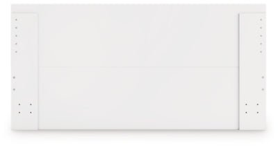 Onita King Panel Platform Bed - White Panel Bed modern furniture Contempo Furniture
