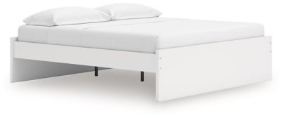Onita King Platform Bed - White Platform Bed modern furniture Contempo Furniture
