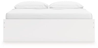 Onita King Platform Bed - White Platform Bed modern furniture Contempo Furniture