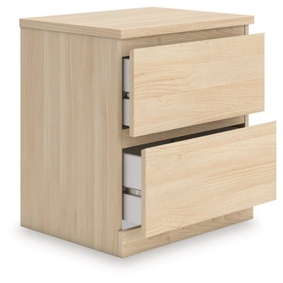 Onita Nightstand - Light Brown Accent Nightstand modern furniture Contempo Furniture