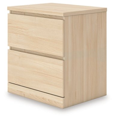 Onita Nightstand - Light Brown Accent Nightstand modern furniture Contempo Furniture