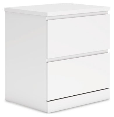 Onita Nightstand - White Accent Nightstand modern furniture Contempo Furniture