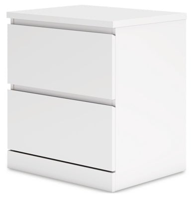 Onita Nightstand - White Accent Nightstand modern furniture Contempo Furniture