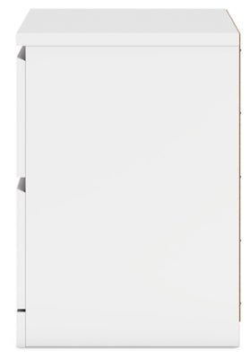 Onita Nightstand - White Accent Nightstand modern furniture Contempo Furniture