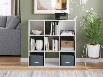 Onita Nine Cube Organizer - White Cube Organizers modern furniture Contempo Furniture