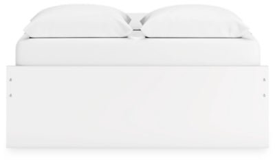 Onita Queen Platform Bed - White Platform Bed modern furniture Contempo Furniture
