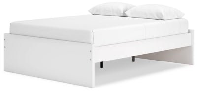 Onita Queen Platform Bed - White Platform Bed modern furniture Contempo Furniture