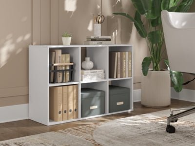 Onita Six Cube Organizer - White Cube Organizers modern furniture Contempo Furniture