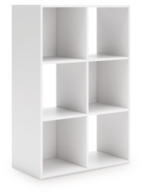 Onita Six Cube Organizer - White Cube Organizers modern furniture Contempo Furniture