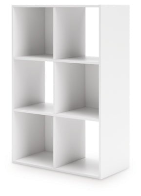 Onita Six Cube Organizer - White Cube Organizers modern furniture Contempo Furniture