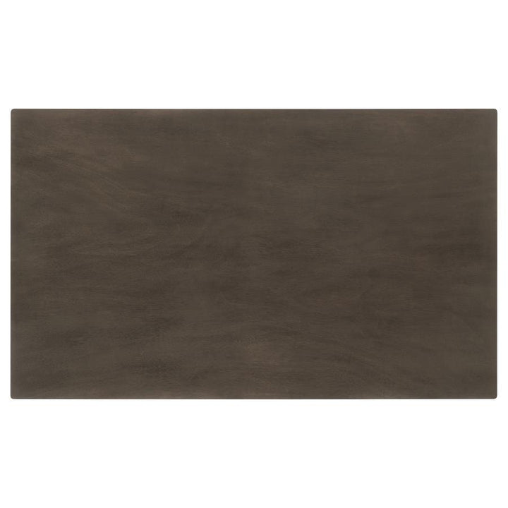 Onslow - Rectangular Wood Dining Table - Dark Brown Dining Table modern furniture Contempo Furniture