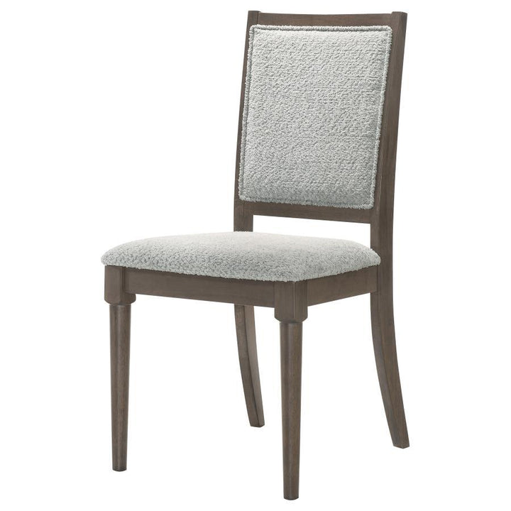 Onslow - Upholstered Dining Side Chair (Set of 2) - Dark Brown Chair Set modern furniture Contempo Furniture