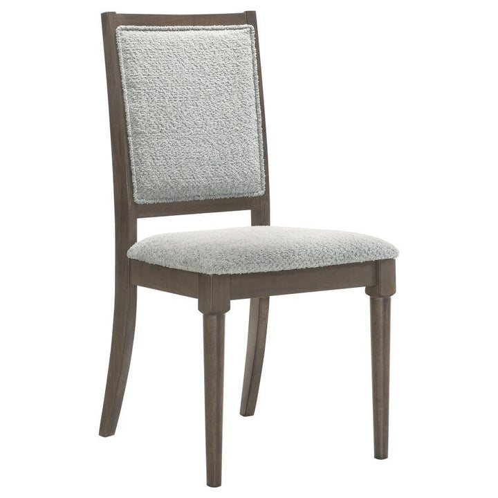 Onslow - Upholstered Dining Side Chair (Set of 2) - Dark Brown Chair Set modern furniture Contempo Furniture