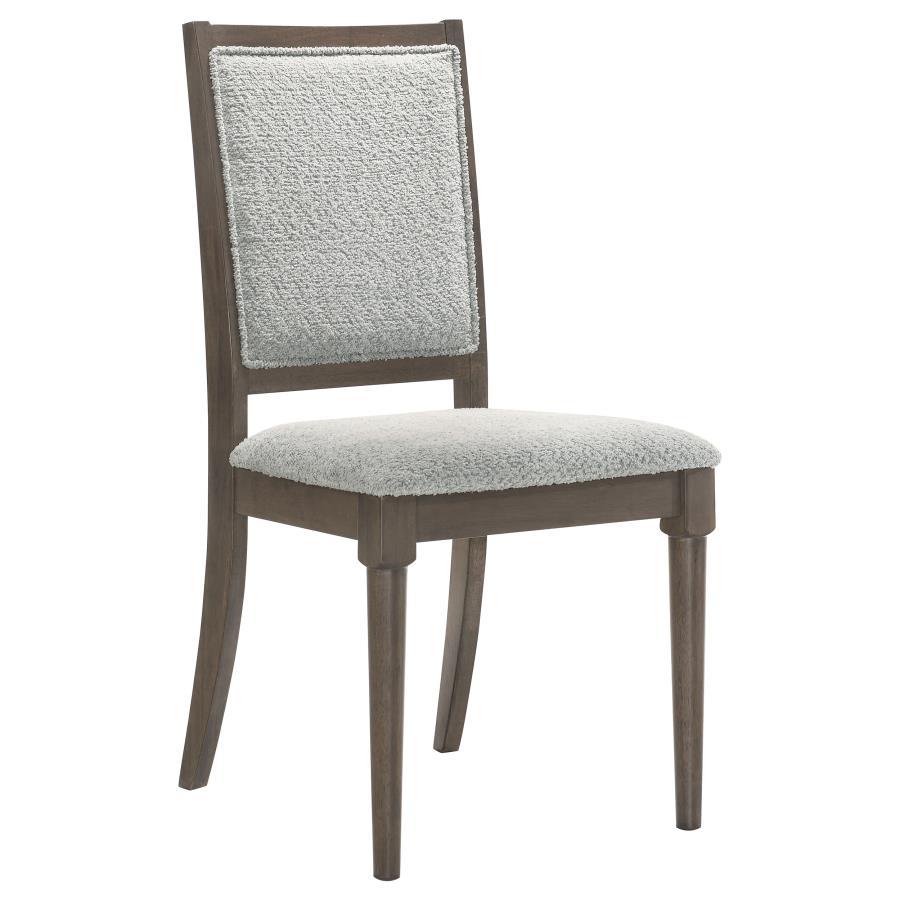 Onslow - Upholstered Dining Side Chair (Set of 2) - Dark Brown Chair Set modern furniture Contempo Furniture