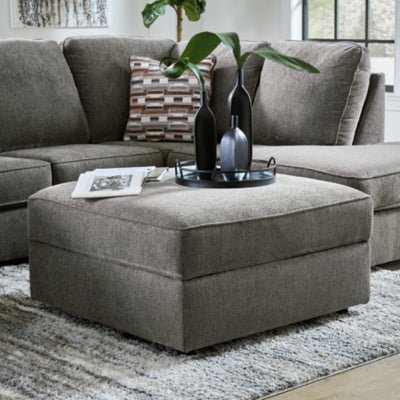 O'Phannon Ottoman With Storage - Beige Storage Ottoman modern furniture Contempo Furniture