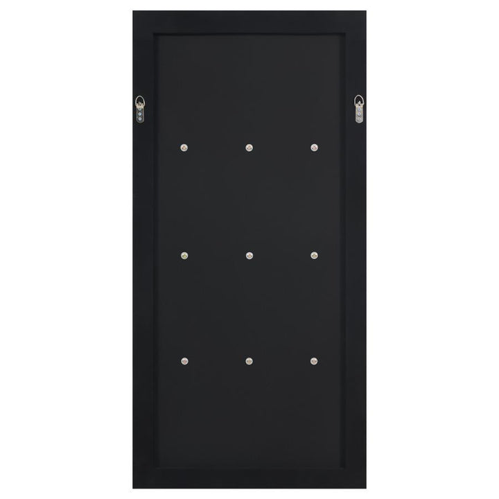 Oriel - Rectangular 3 - Shelf Wall Mirror - Silver Wall Mirror modern furniture Contempo Furniture
