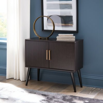 Orinfield Accent Cabinet - Dark Brown Accent Cabinet modern furniture Contempo Furniture