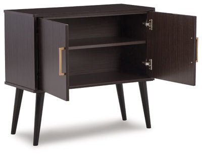 Orinfield Accent Cabinet - Dark Brown Accent Cabinet modern furniture Contempo Furniture