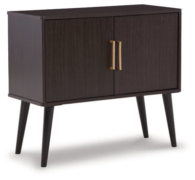 Orinfield Accent Cabinet - Dark Brown Accent Cabinet modern furniture Contempo Furniture