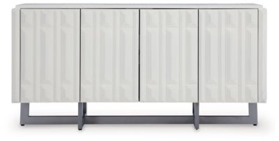 Ornawel Accent Cabinet - White Accent Cabinet modern furniture Contempo Furniture