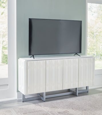 Ornawel Accent Cabinet - White Accent Cabinet modern furniture Contempo Furniture