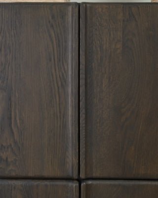 Orsonal Accent Cabinet - Dark Brown Accent Cabinet modern furniture Contempo Furniture