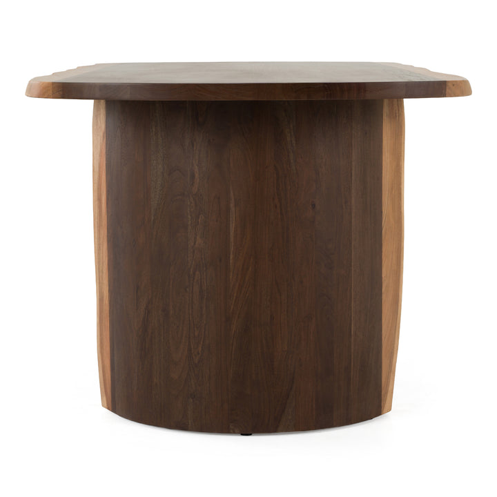Orville - Modern Live Edge Acacia Dining Table