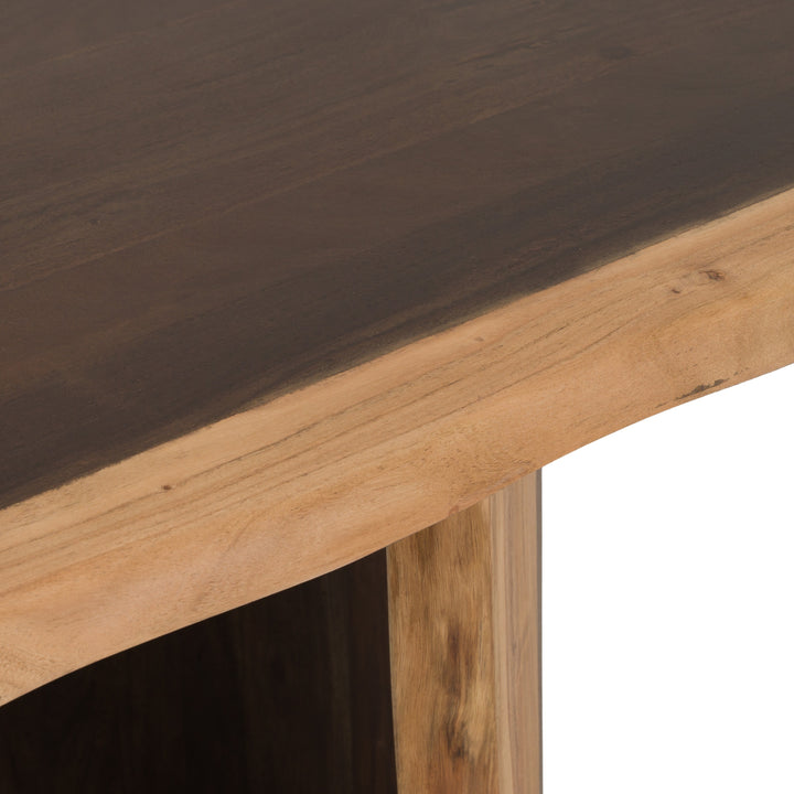 Orville - Modern Live Edge Acacia Dining Table