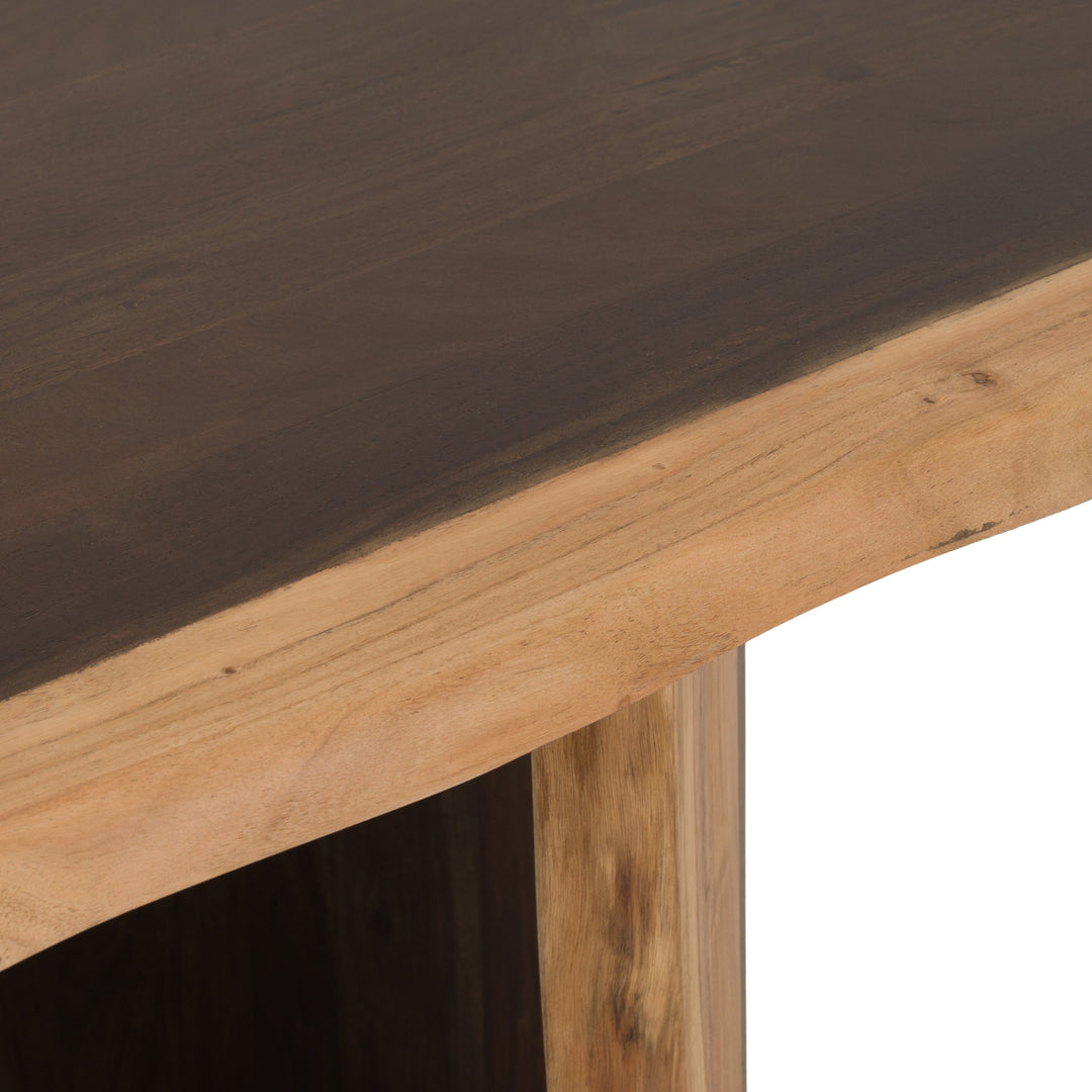 Orville - Modern Live Edge Acacia Dining Table