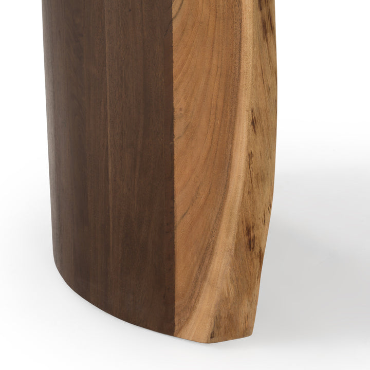 Orville - Modern Live Edge Acacia Dining Table