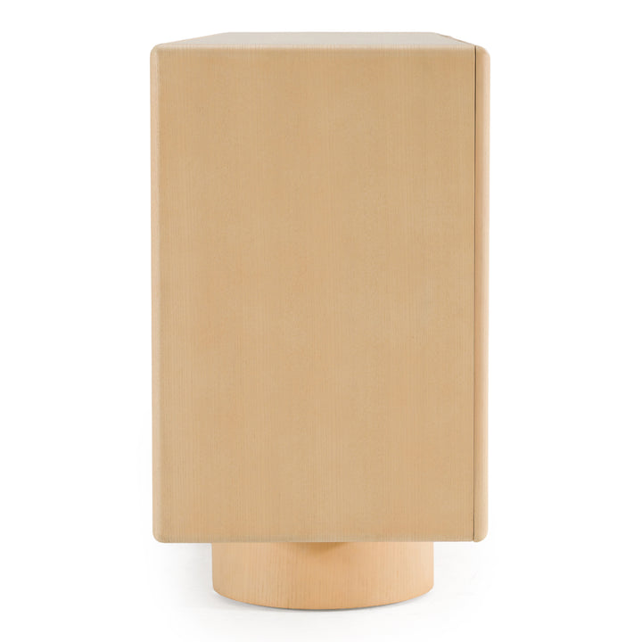 Osaka  Modern Natural Ash + Rattan Buffet