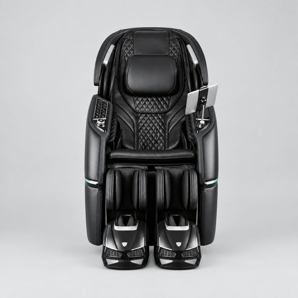 Osaki OS-Trion Flex Duo Massage Chair - black front view