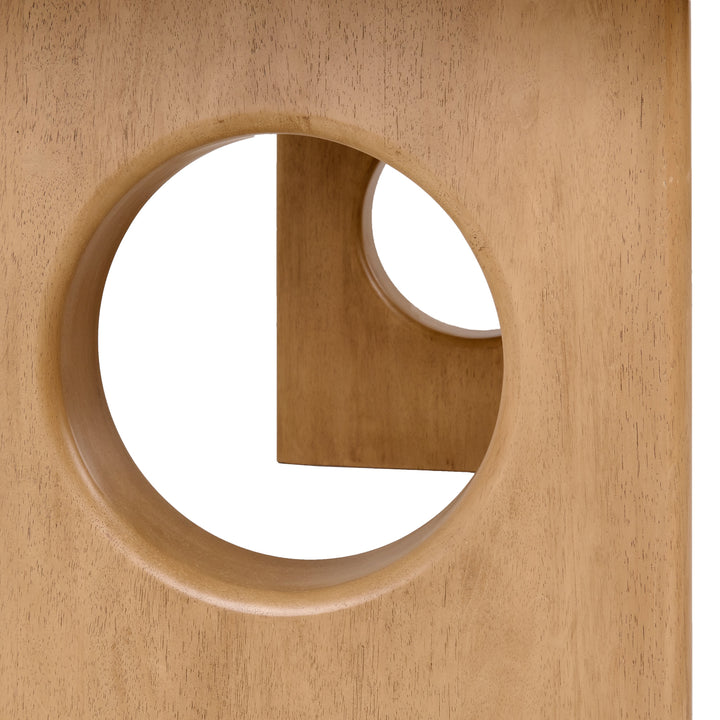 Oshana  Modern White Oak Dining Table