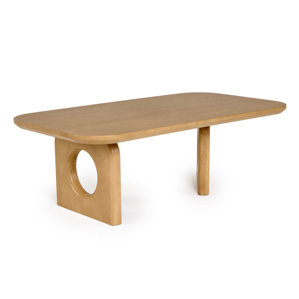 Oshana - Modern White Oak Coffee Table - View 3