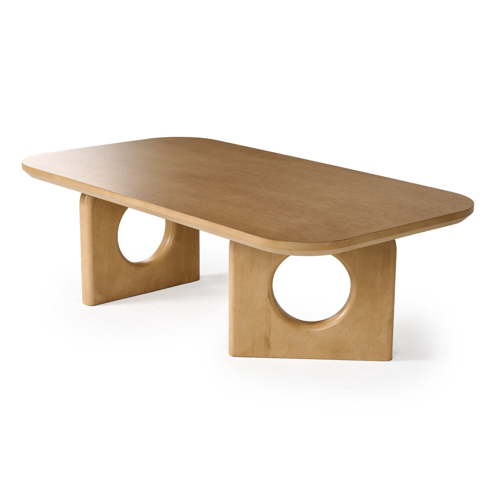 Oshana - Modern White Oak Coffee Table - View 4