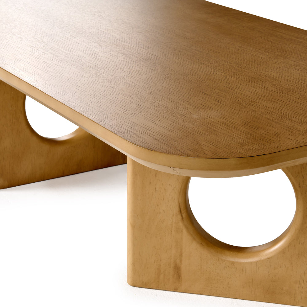 Oshana - Modern White Oak Coffee Table - View 6