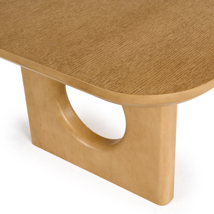Oshana - Modern White Oak Coffee Table